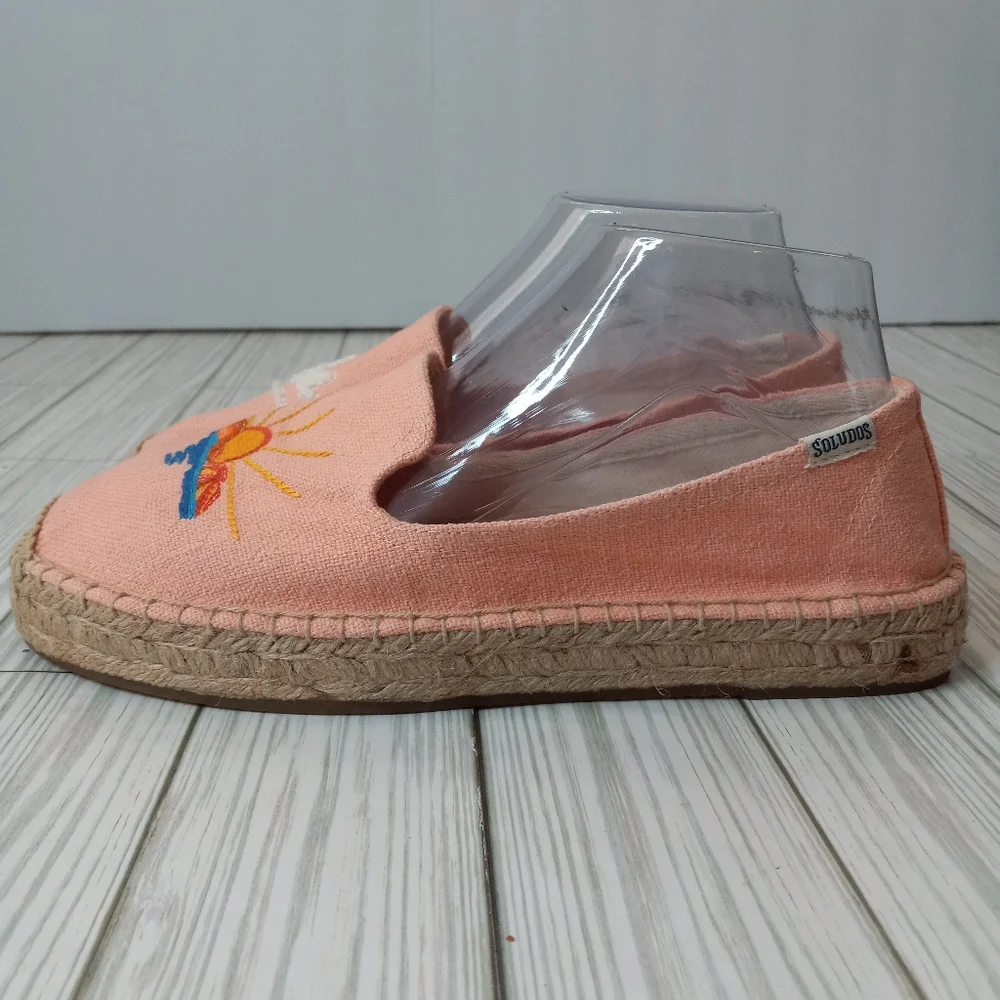 NEW Soludos X Lockhart Aloha Bohemian Embroidered Espadrilles